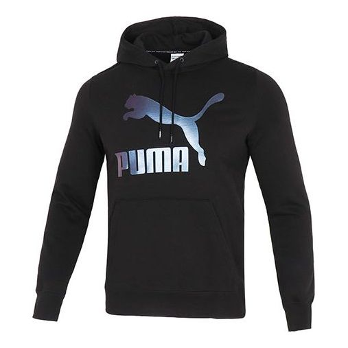 Суитчър Puma Classics Metallic Logo TR Hoodie Черно | 535341-51, 0