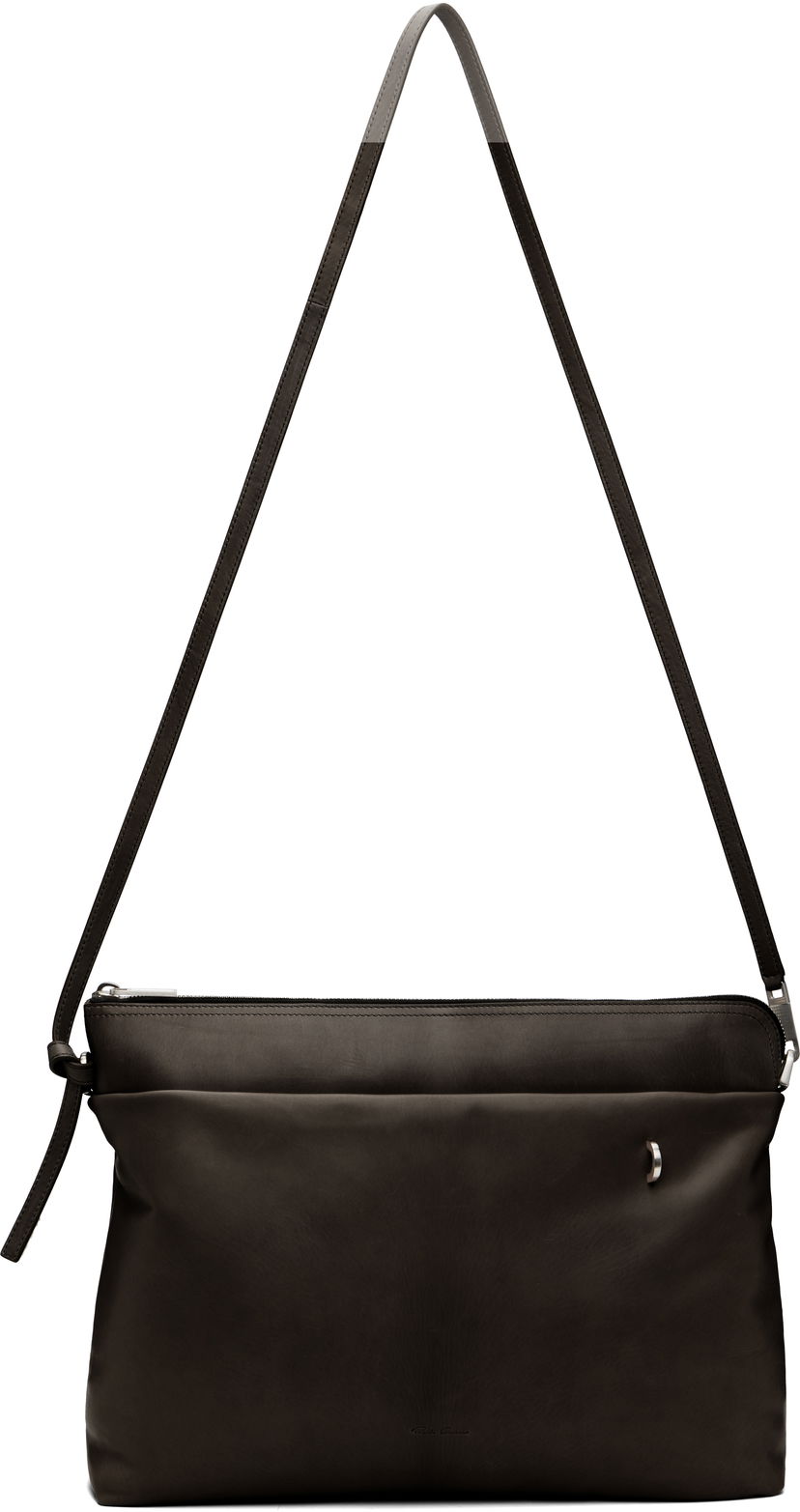 Чанта през рамо Rick Owens Rick Owens Concordians Big Adri Bag Кафяво | RA02E0726 LCAPA