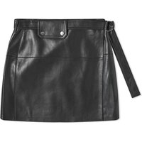 Пола Nanushka Susan Leather Look Mini Skirt Черно | NW24RSSK01999, 1