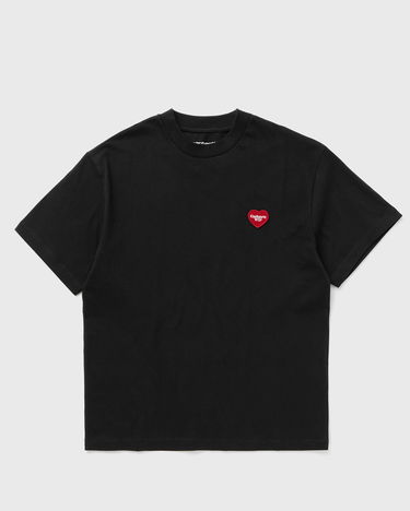 Тениска Carhartt WIP Women's Short Sleeve Heart Patch T-Shirt Черно | I032318-1V2.XX, 2