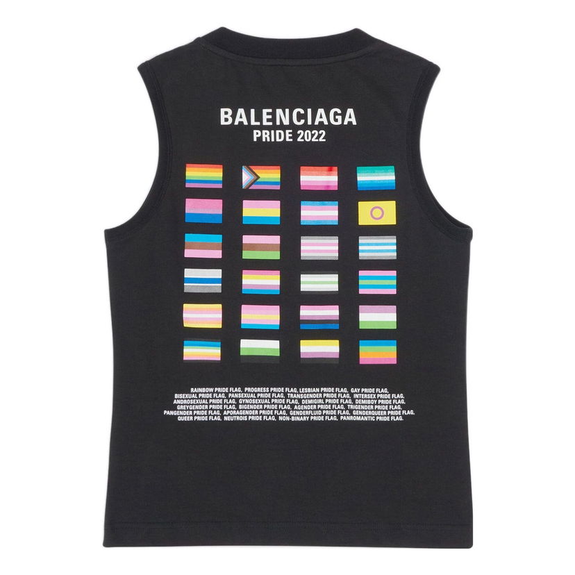 Потник Balenciaga Pride 22 Tank Top Черно | 698102TMVO41070