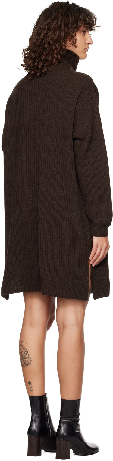 Pокля LEMAIRE Midi Turtleneck Dress Кафяво | DR1089 LK1027, 2