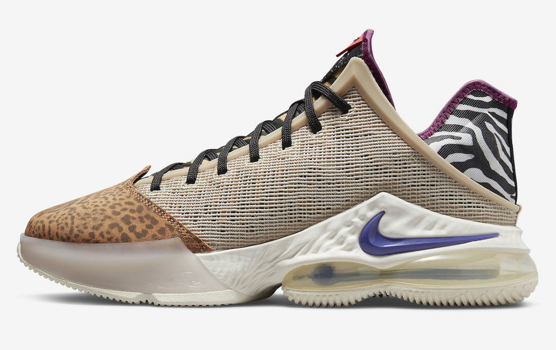 Кецове и обувки Nike LeBron 19 Low "Safari" Бежово | DM1058-200, 0
