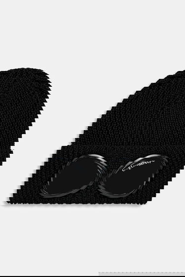 Шапка C.P. Company C.P. Company Goggle Beanie Черно | RFCMAC742A005509A, 0