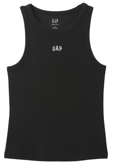 Потник GAP Ribbed Logo Americana Tank Top Черно | 729562-01, 2