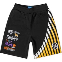 Къси панталони MARKET Express Racing Sweat Shorts Черно | 395000624-BLK, 1