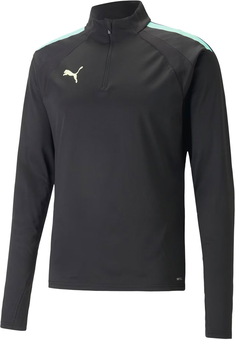 Тениска Puma Puma teamLIGA 1/4 Zip Top Черно | 657236-51