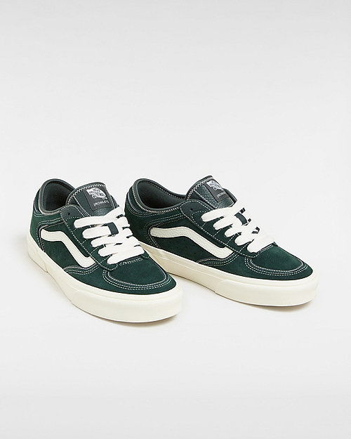 Кецове и обувки Vans Rowley Classic Shoes (dark Green) Unisex Green, Size 2.5 Черно | VN0A4BTTDRK, 1