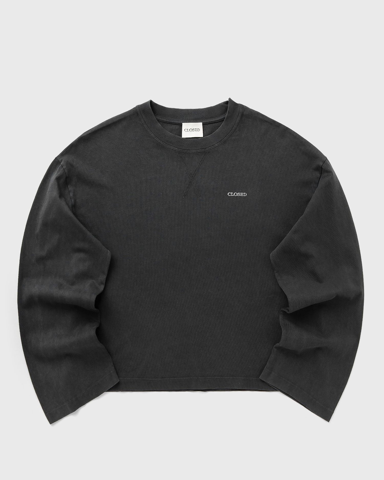 Суитчър CLOSED Washed Crewneck Longsleeve Sweatshirt Черно | C95344-44H-13-100, 0