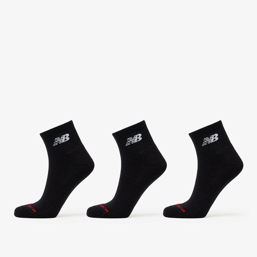 Чорапи New Balance Everyday Ankle Socks 3-Pack Черно | LAS51303BK