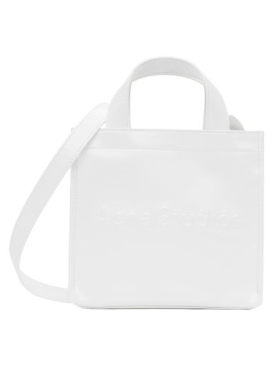 Голяма пазарска чанта Acne Studios Mini Shopper Tote Bag Бяло | C10159-