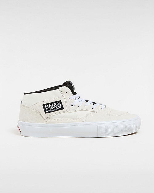 Кецове и обувки Vans Skate Half Cab Shoes (white/black) Unisex White, Size 6 Бяло | VN0A5FCDYB2, 0