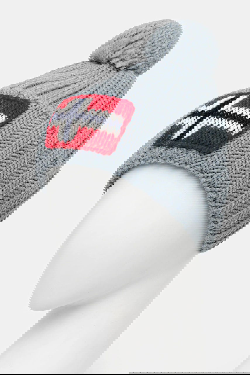 Шапка Napapijri Napapijri Semiury 5 Pom Beanie Сиво | NP0A4GKBI841, 1