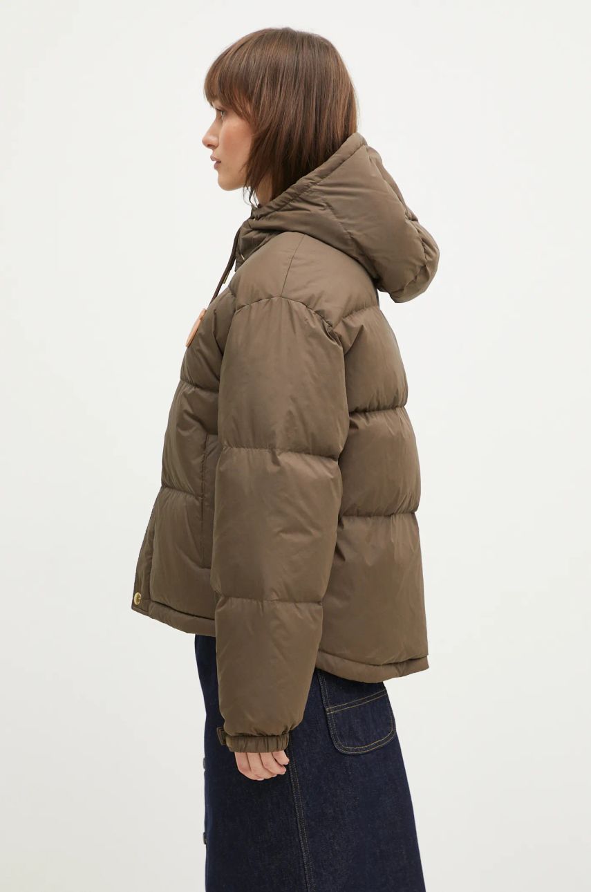 Пухо яке Sporty & Rich Sporty & Rich Crown Puffer Jacket Кафяво | OW020512202BR03, 1