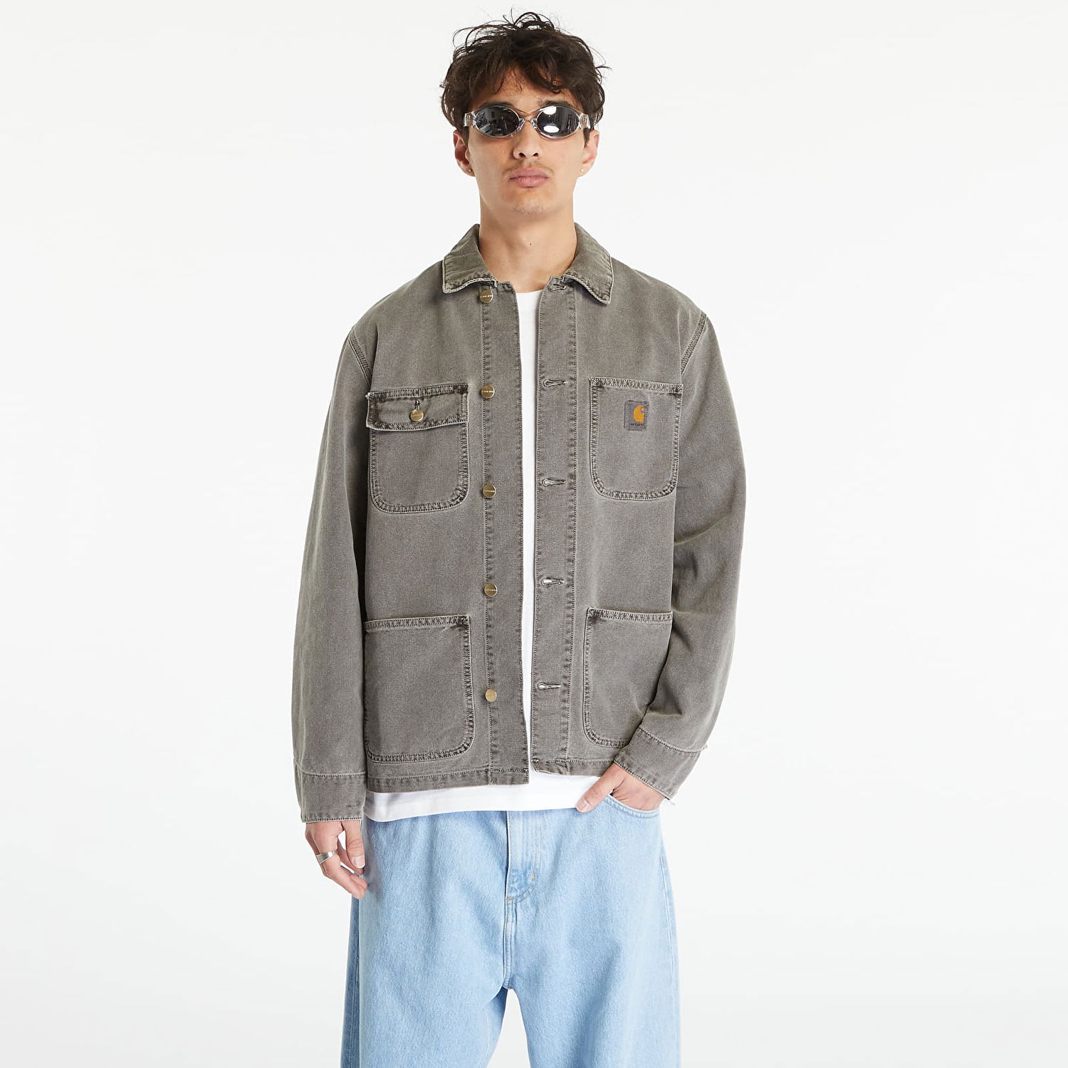 Яке Carhartt WIP Michigan Chore Spring Coat Black Черно | I026480.00EFH, 0