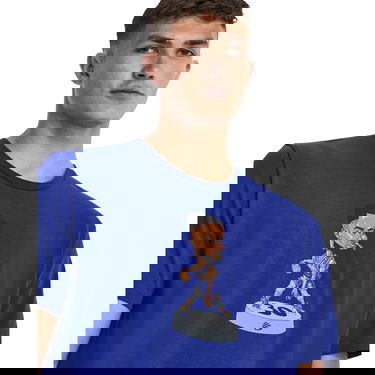 Тениска Under Armour Curry Bobble Head Graphic T-Shirt Тъмно синьо | 1379859-400, 3