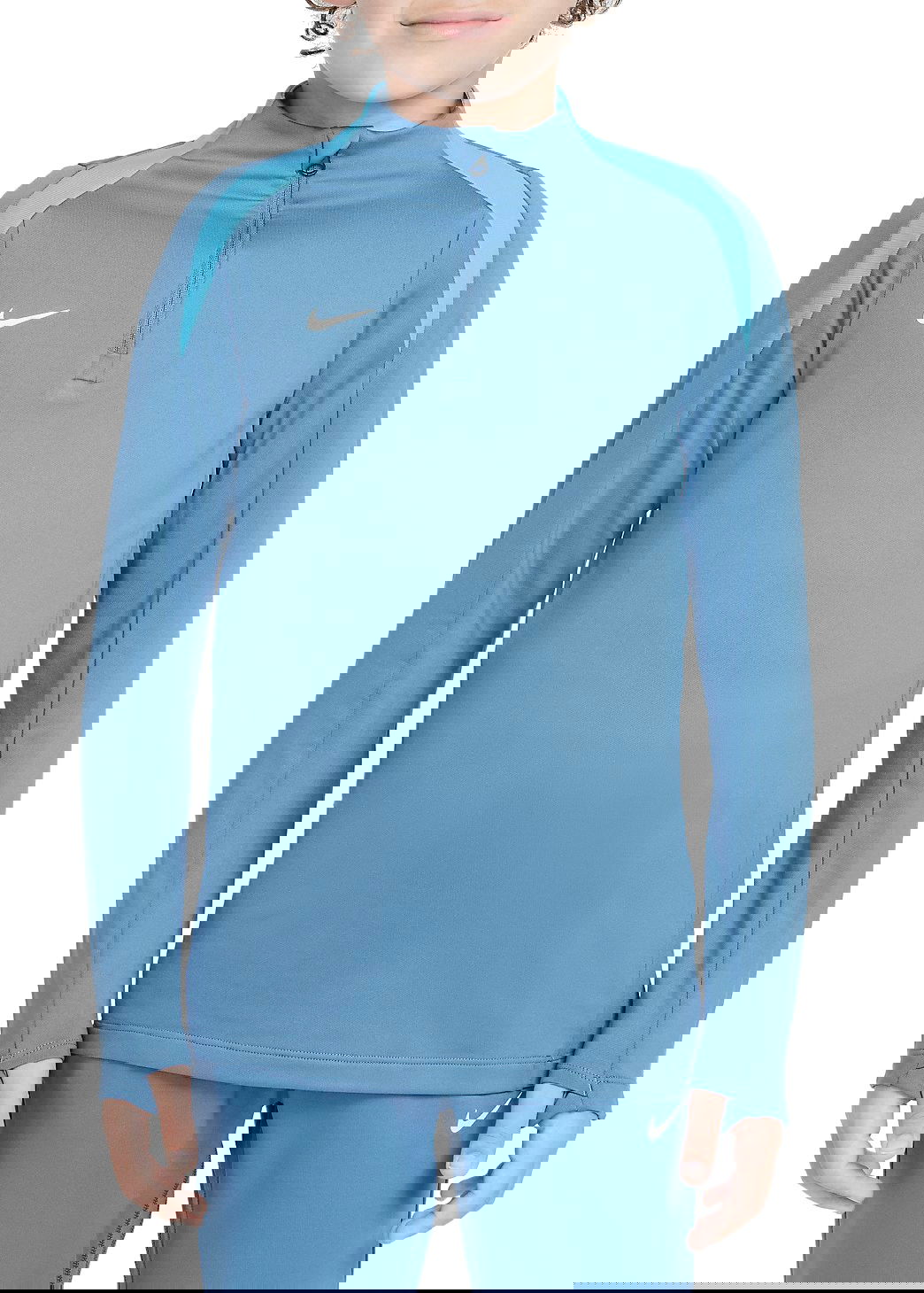 Суитчър Nike Dri-FIT Strike 24 Long-Sleeve Quarter-Zip Drill Top Синьо | fn8413-429, 0