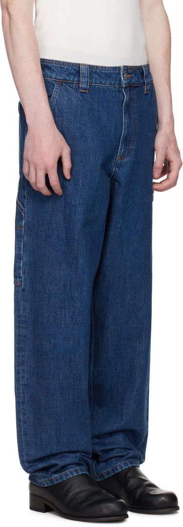Дънки A.P.C. A.P.C. Fergus Loose Fit Jeans Синьо | COHJK-M08500, 1