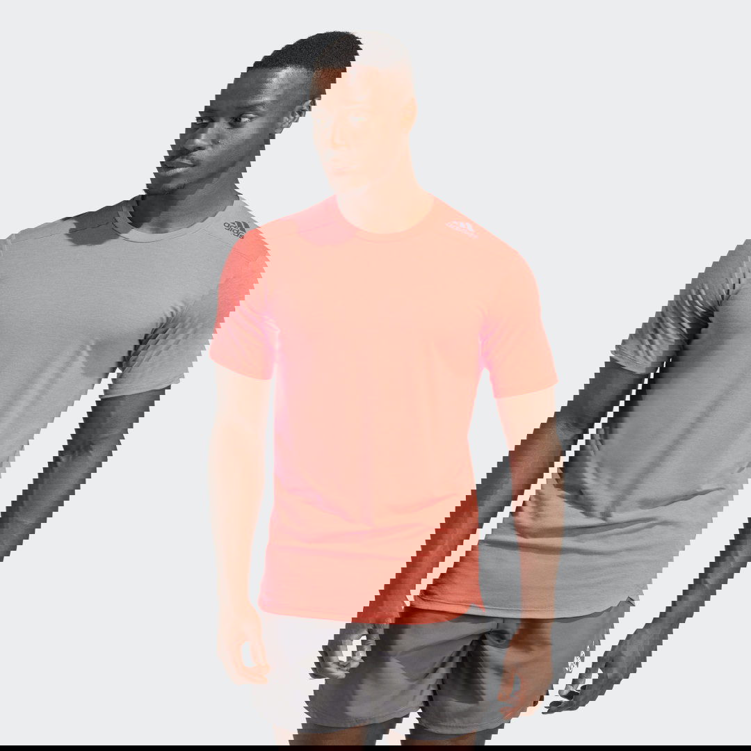 Тениска adidas Performance Designed for Training Tee Оранжево
 | IC2023, 0