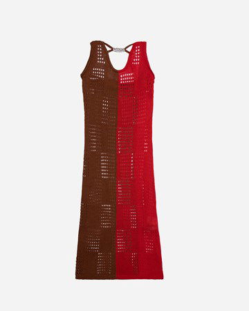 Pокля Andersson Bell Keira Block Knit Dress Червено | atb935w, 0