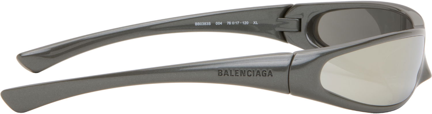 Слънчеви очила Balenciaga Balenciaga Blade Rectangle Sunglasses Сиво | BB0383S-004, 1