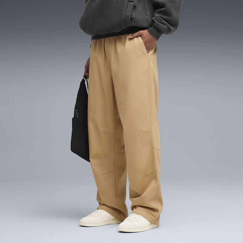 Панталони Puma PUMA x REPRESENT Paneled Wide Leg Pants Бежово | 632545_94