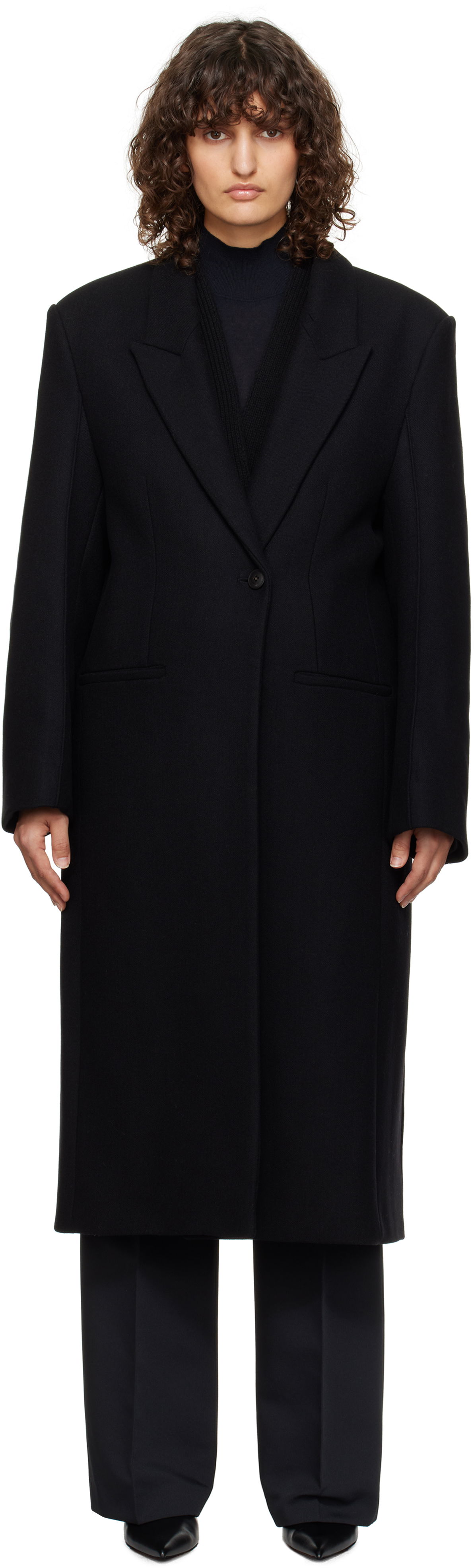 Палта Róhe Opera Coat Черно | 613-10-166, 0