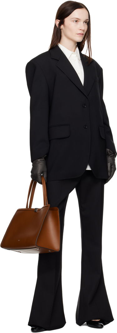 Ръкавици Max Mara Max Mara Splato Leather Gloves Черно | 2424566022600 MM02332, 2