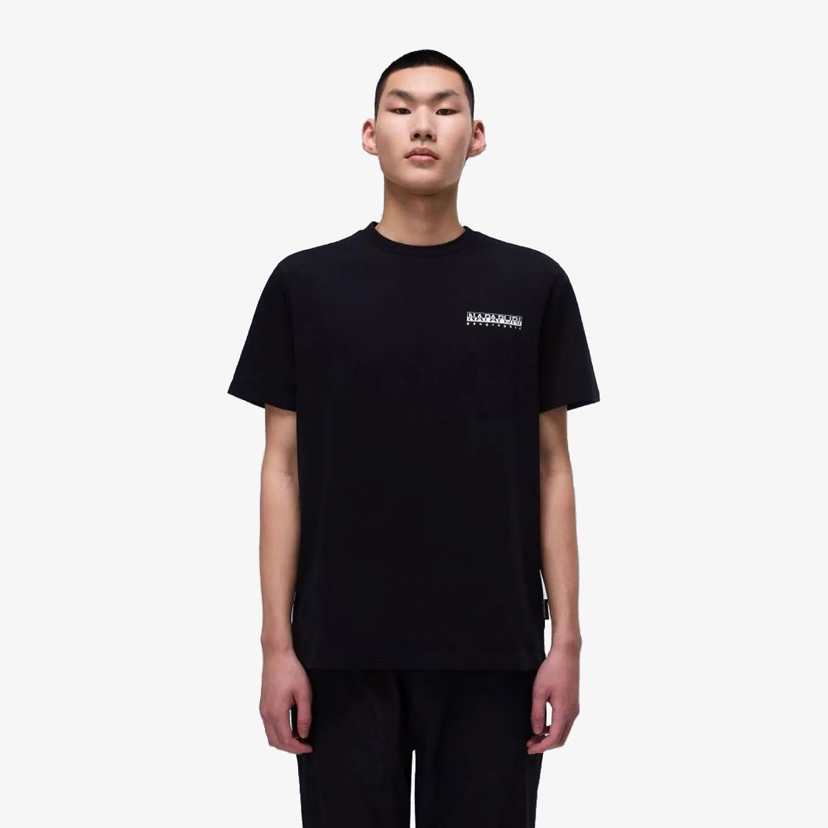 Тениска Napapijri Napapijri S-Sovana Short Sleeve T-Shirt Черно | NP0A4IE49411, 0
