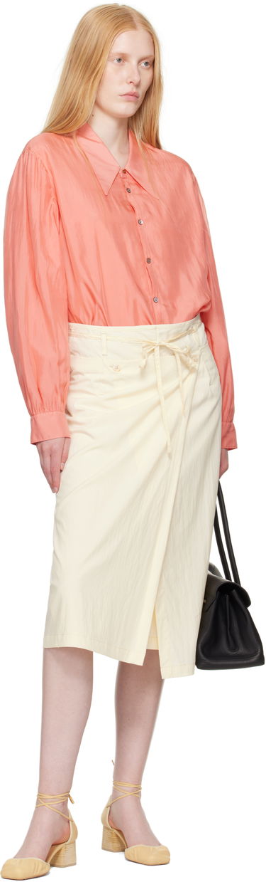 Риза LEMAIRE Lemaire Pointed Collar Shirt Розово | SH1151 LF1373, 4
