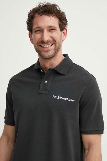 Поло тениска Polo by Ralph Lauren Classic Fit Polo Shirt Черно | 710950131, 0