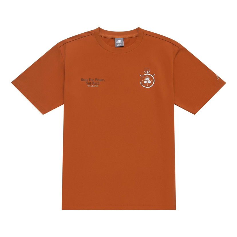 Тениска New Balance Icon Graphic T-Shirt Оранжево
 | NEE25041-BUR