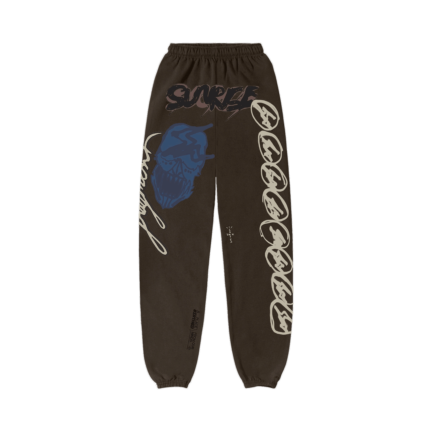 Спортни панталони Cactus Jack by Travis Scott Fragment x Sunrise Sweats Черно | CJFM LP08 BROW, 0