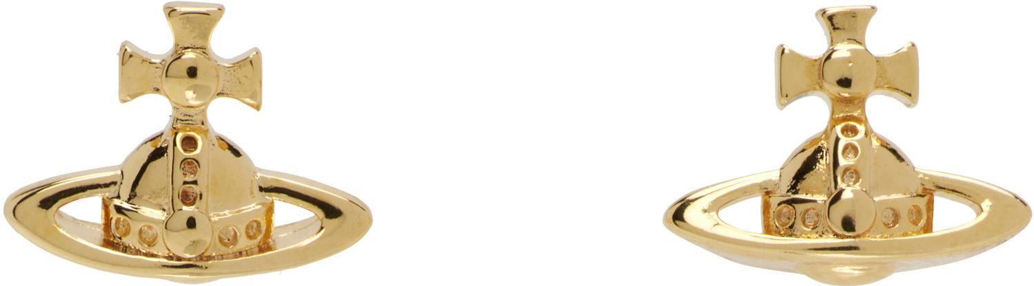 Обеци Vivienne Westwood Vivienne Westwood Lorelai Orb Stud Earrings Металик | 62010359-02R001-, 0