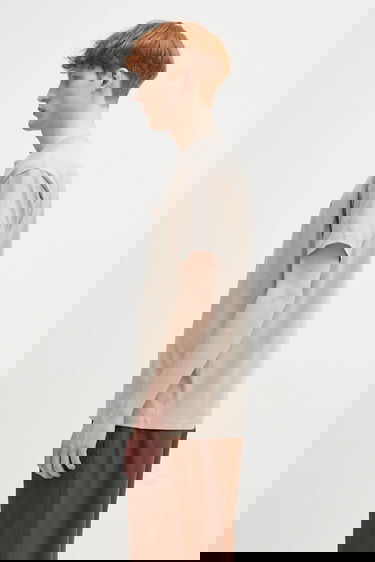 Тениска Carhartt WIP S/S Chase T-Shirt Бежово | I026391.2Q6XX, 1