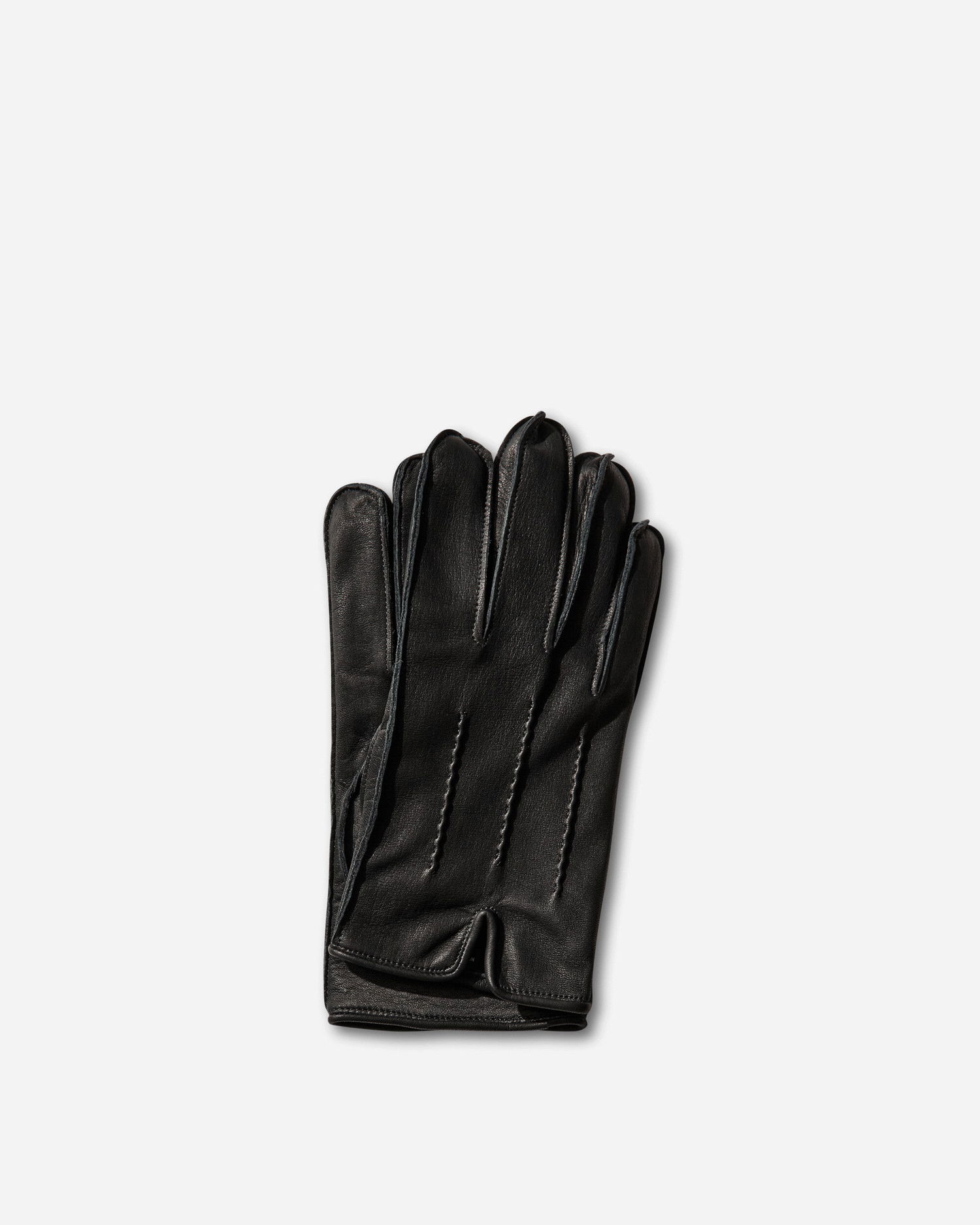 Ръкавици Neighborhood Stitched Leather Gloves Черно | 252DPNH-AC02 BLACK, 1