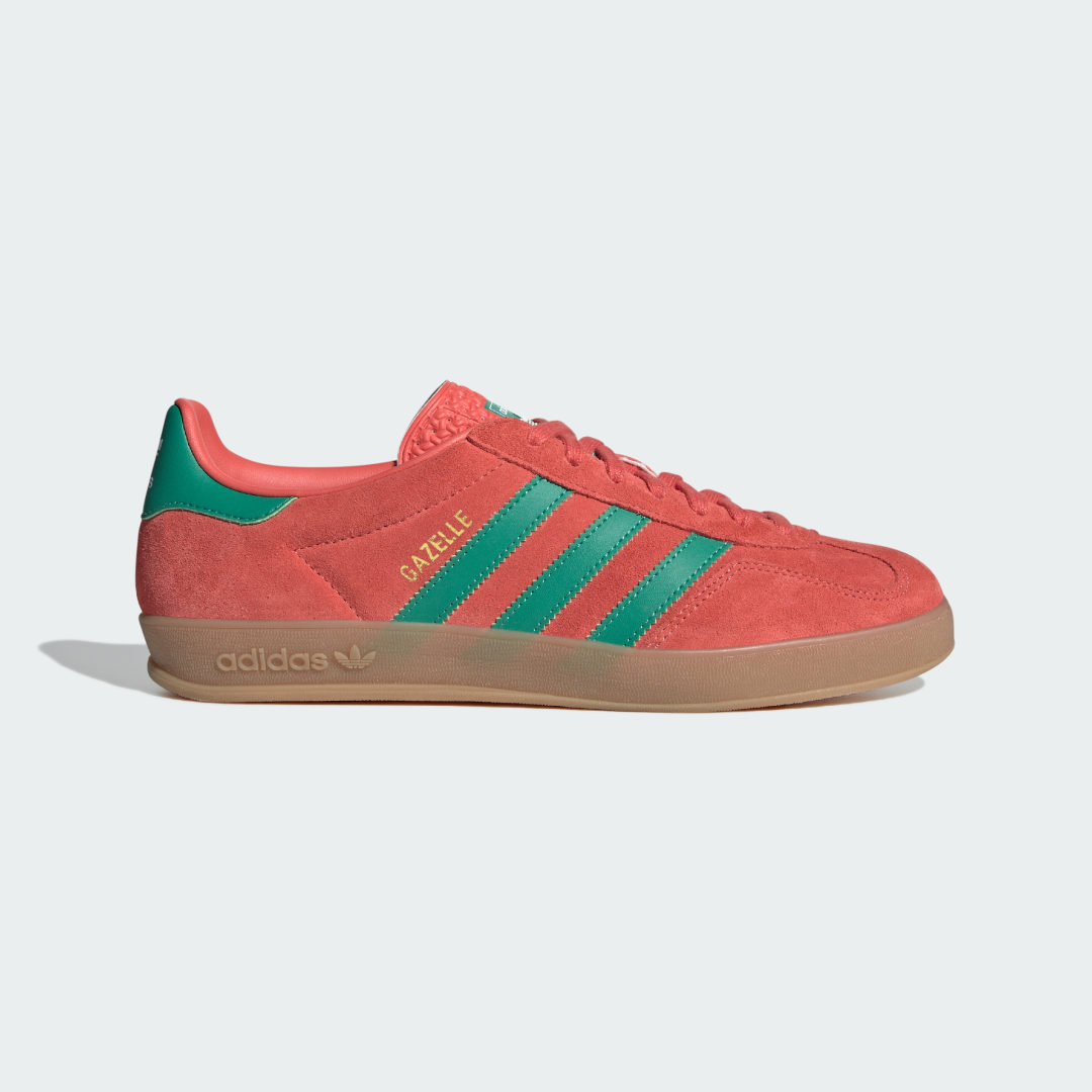 Кецове и обувки adidas Originals Gazelle Indoor Червено | JH5407, 0