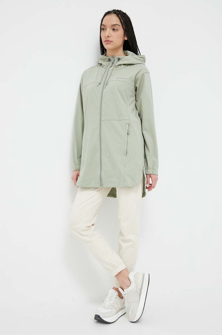 Яке Columbia Flora Park Softshell Jacket Зелено | 2034781, 0