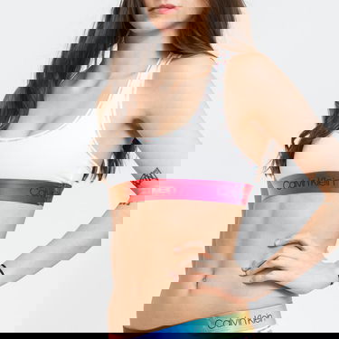 Сутиен CALVIN KLEIN Pride Unlined Bralette Бяло | QF6538E-100, 2