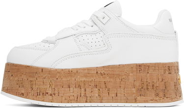Кецове и обувки Valentino Valentino Garavani Freedots XL Calfskin & Cork Бяло | 6W2S0IG5NGG, 2