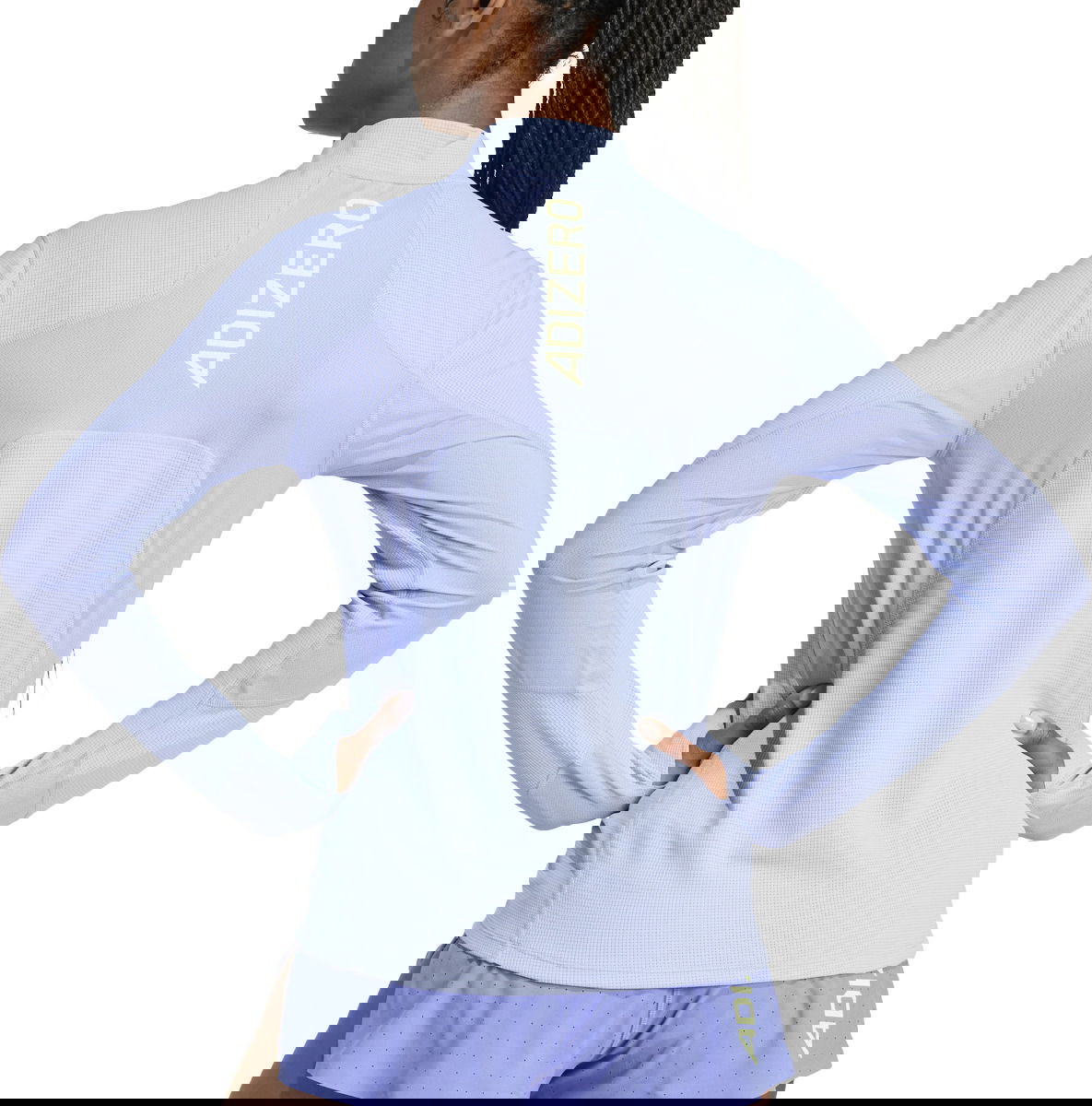 Суитчър adidas Originals Adizero Turtleneck Лилаво | im8578, 1