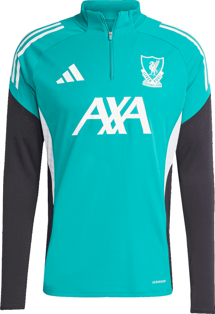 Фланелка adidas Originals Liverpool FC European Training Top 2025/26 Long Sleeve Тюркоазено | jv9004