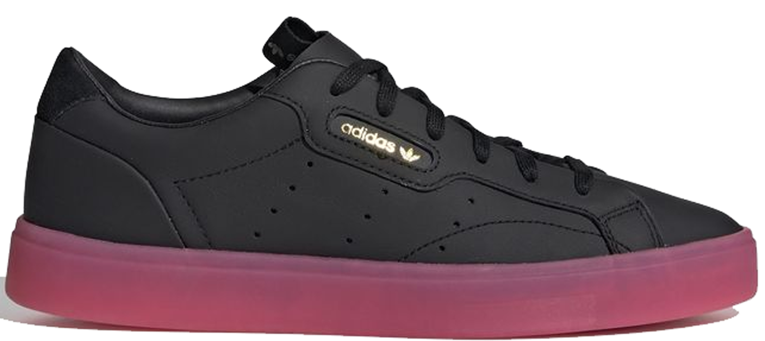 Кецове и обувки adidas Originals Sleek Core Black Super Pink W Черно | G27341, 0