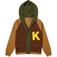 Пуловер KENZO Colour Block Cardigan Кафяво | FE55CA4383BI-14, 1