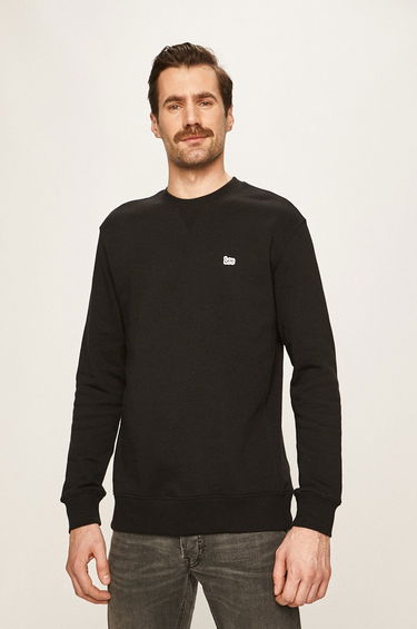 Суитчър Lee Crew Sweatshirt Черно | L81ITJ01, 0