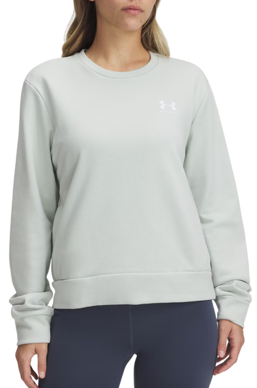 Суитчър Under Armour Rival Terry Crew Sweatshirt Зелено | 1389659-377, 0