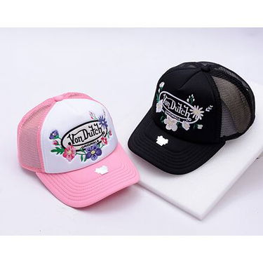 Шапка с козирка Von Dutch Von Dutch Trucker Flora Cap Розово | VD-7030853, 3