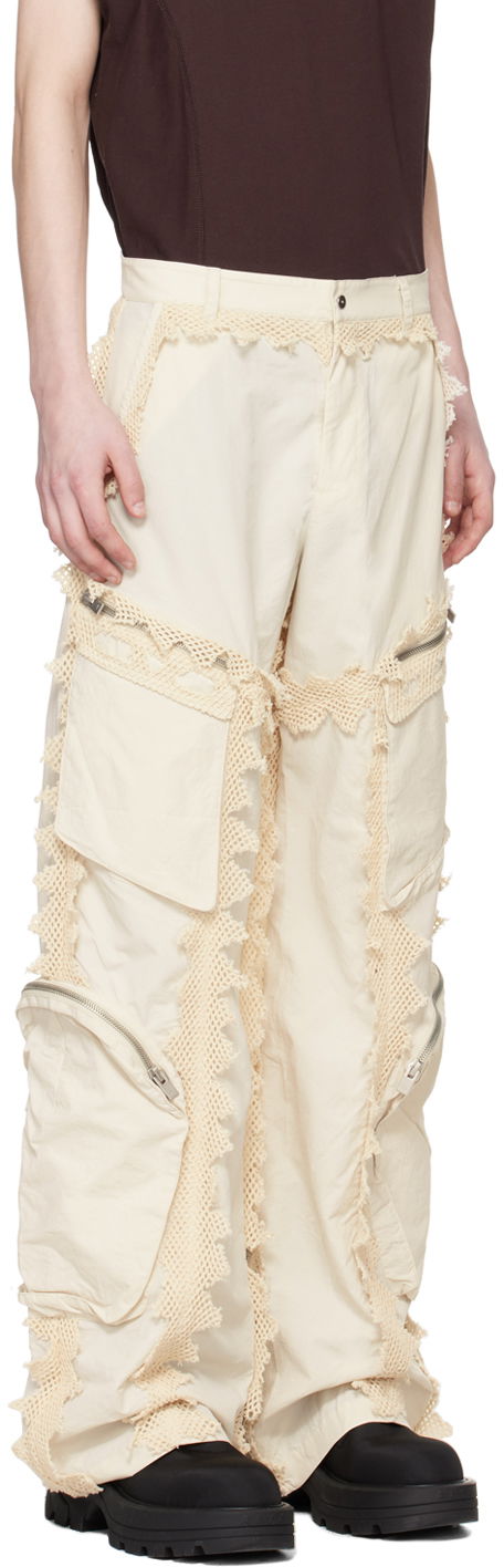 Карго панталони HELIOT EMIL Spherical Lace Cargo Pants Бежово | PRESS24_M_10_138_ST18, 1