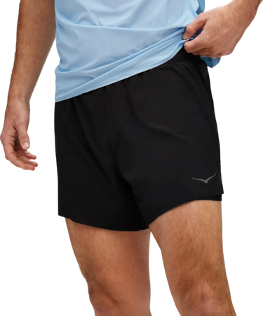 Къси панталони Hoka One One Hoka Glide 5'' Short 2-in-1 Черно | 1151078-blk, 0