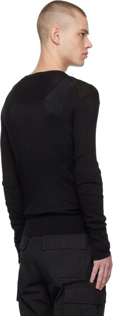 Тениска Tom Ford Tom Ford Four-Button Henley Черно | KYL023-YMS081F24, 2